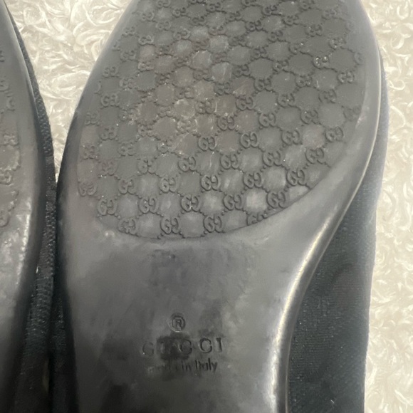 Gucci GG Canvas Interlocking Gg Ballet Flats - Picture 9 of 10
